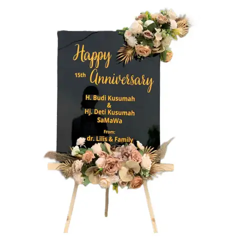 Papan Bunga Akrilik Regaloh Tlogowungu