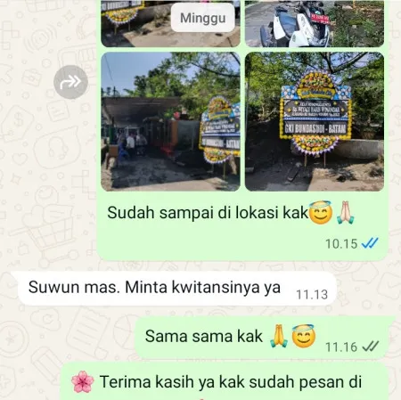 Pengiriman Papan Bunga Duka Regaloh Tlogowungu