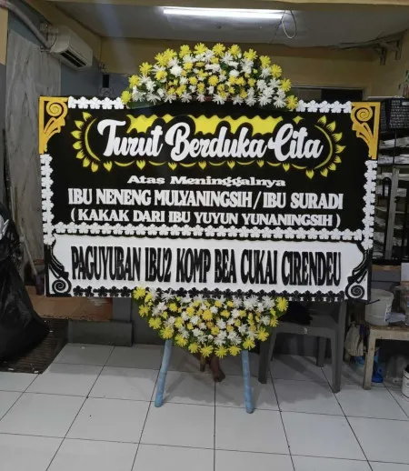 Papan Bunga Duka Regaloh Tlogowungu